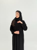 عباية اتالا بقماش كريب الابداع تدخيلات شاكيرا