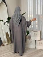 عباية مارتينا | فراشه - رصاصي