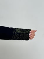 Winter collection ا عباية بلقيس مخمل كوري تطريز زي...