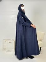 تشكيلة شتاء 2024 - عباية ميلينا بقماش شامواه مطرز...