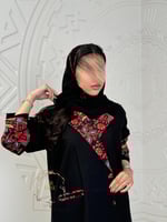 بليزرات العيد ا عباية غاليه كريب الاناقة تطريز عنا...