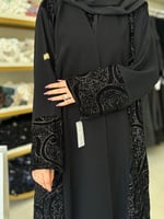 تشكيلة شتاء 2025 - عباية مادلين كريب الابداع مع مخ...