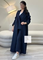 طقم الاناقة - كحلي 2 ( 3قطع )