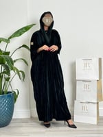 Winter collection ا عباية هوني مخمل تويل كوري نص ب...