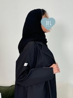 عباية الاء ا بليزر بقماش كريب الاناقة