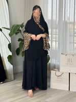 عباية كلوي | بلاك بيري تايقر بالاكمام - بني