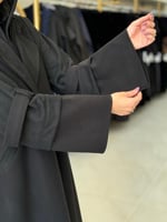 تشكيلة شتاء 2026 - عباية فايا بقماش جوخ اسود