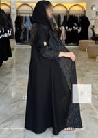 جديد الصيف | عباية الاناقة تدخيلات تطريز فضي