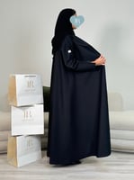 عباية الاء ا بليزر بقماش كريب الاناقة