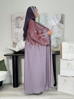 عباية هيفاء بنفسجي