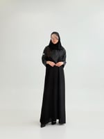 عباية شادن بقماش انترنت تدخيلات جاكار بلمعه 2