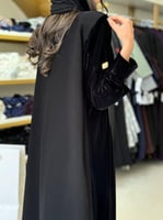 elegant collection - عباية لطيفه بقماش كريب الابدا...