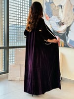 تشكيلة شتاء 2024 - عباية روجينا بليزر شتوي بقماش م...