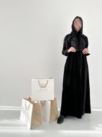 Winter collection ا عباية سيلا مخمل تدخيلات شامواه...