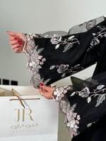 عباية يولين | كريب الاناقة بتل مطرز 2