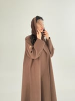 عباية يسرى بقماش جوخ شتوي جملي