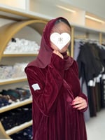 تشكيلة شتاء 2024 - عباية ريتان كريب الابداع ومخمل...