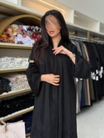 عباية مريم بقماش اورجنزا مبطن