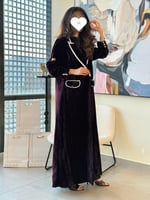 تشكيلة شتاء 2024 - عباية روجينا بليزر شتوي بقماش م...