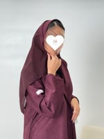 تشكيلة شتاء 2024 - عباية ميلينا بقماش شامواه مطرز...