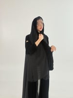 تشكيلة شتاء 2026 -عباية اسراء بلاك بيري ومخمل مع ت...