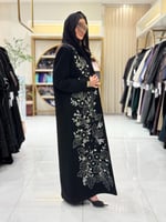 كولكشن العيد | بليزر | عباية وعود بقماش كريب الفخا...