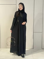 عباية بشرى يقماش بلاك بيري تدخبلات حرير