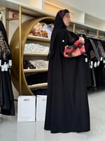 عباية نوفيلا بقماش كريب الابداع