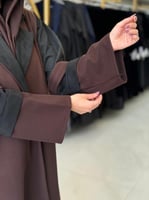 عباية فايا بقماش جوخ بني