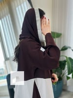 تشكيلة الصيف | بليزر سبيشال بني تدخيلات بيج