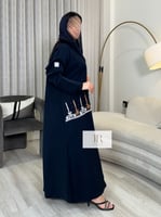 l Eid collection عباية بشاير بقماش كريب الابداع حي...