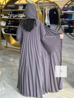 جديد الصيف | عباية بلاك بيري مكسر - بيج غامق