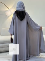 عباية بلاك بيري دبل كلوش - نوود