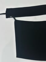 نقاب بقماش كوري بخط مائل - وسط