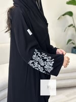 جديد الصيف | الكوبرا ناعم تطريز بالكم - ابيض