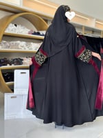 تشكيلة شتاء 2025 - عباية روسيل ملكي تدخيلات مخمل و...