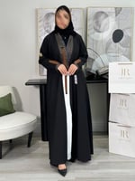 عباية فرس ا كريب باربي اسود