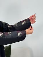 عباية اسرار ا قماش كريب الاناقة