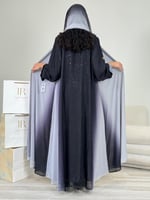 عباية كيالا افضي اكمام اسود