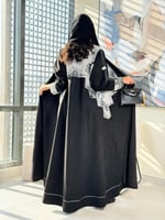 تشكيلة شتاء 2024 - عباية الفه بقماش شامواه وكريب ا...