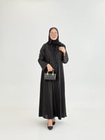 عباية ريام قماش كريب الاناقه تدخيلات بانوراما بنفس...