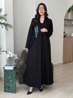 كولكشن العيد | عباية فراشه بقماش كريب ايطالي بحياك...