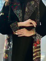 تشكيلة شتاء 2024 - عباية نظيره بليزر مخمل تدخيلات...