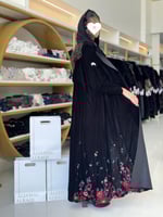 تشكيلة شتاء 2025 - عباية انسام بليزر مخمل تطريز جو...