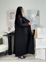 عباية عذب ا كريب الاناقه تدخيلات المخملي موف