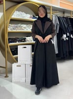 تشكيلة شتاء 2026 - عباية بريانا بقماش شامواه تدخيل...