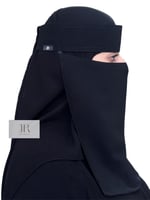 نقاب بقماش كوري طويل | مغاط عادي مقوى