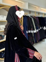 تشكيلة شتاء 2026 - عباية جود كلوش بقماش مخمل تدخيل...