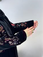 تشكيلة شتاء 2024 - عباية مياله مخمل تدخيلات مخمل م...