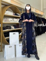 تشكيلة شتاء 2024 - عباية ارامينتا تدخيلات مخمل مطر...